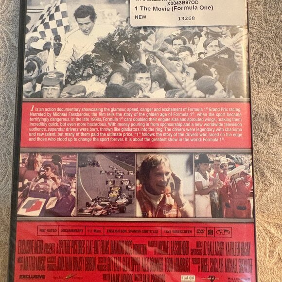 FORMULA 1 DVD DRIVERS WHO RISKED THEIR LIVES Andretti Schumacher Lauda Hunt NEW - Picture 2 of 2